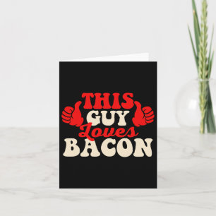This Guy Loves Con - Con Lover Bbq Pork Grilling Card
