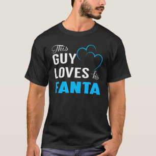 This Guy Loves his FANTA T-Shirt