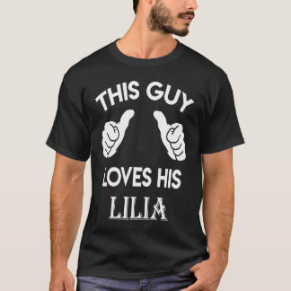 This guy loves his LILIA  valentine Anniversary 71 T-Shirt