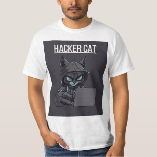 this hacker cat T-Shirt