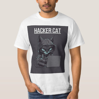 this hacker cat T-Shirt