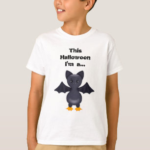 This Halloween I'm a BAT Funny Kids T-shirt
