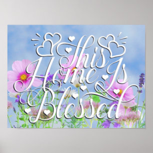 This Home Is Blessed Poster