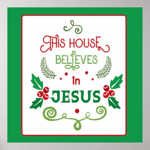 This House Believes in Jesus Poster