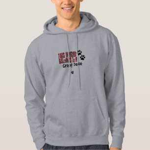 This Human Belongs to a Great Dane Hoodie