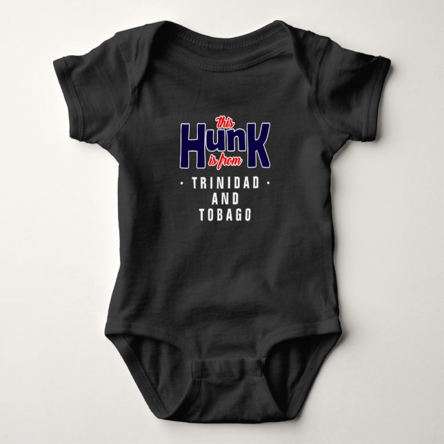 This HUNK is from... Baby Bodysuit (Front)