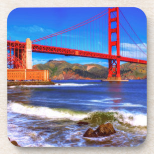 This is a 3 shot HDR image of the Golden Gate Coaster