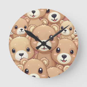 This is a clock for pobby bear.
