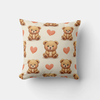 This is a cute bear shaped cushion. cushion
