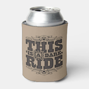 This is a dark ride can cooler