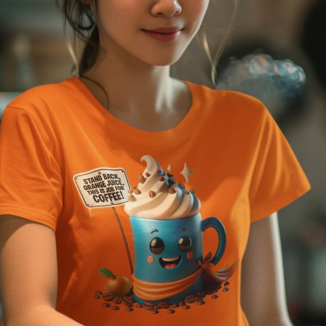 This Is A Job For Coffee! T-Shirt (Creator Uploaded)