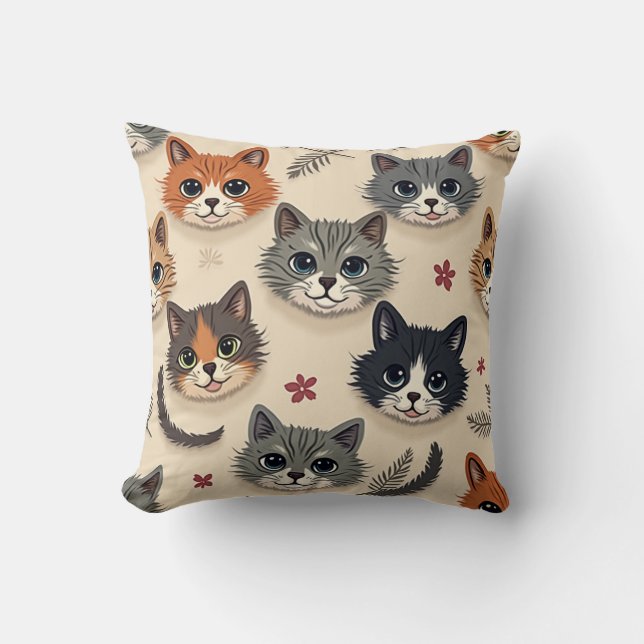 This is a pillow cushion for cat.  (Front)