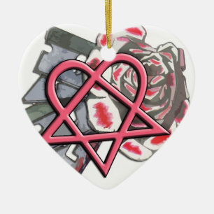 This Is a Razor Blade Romance Ornament