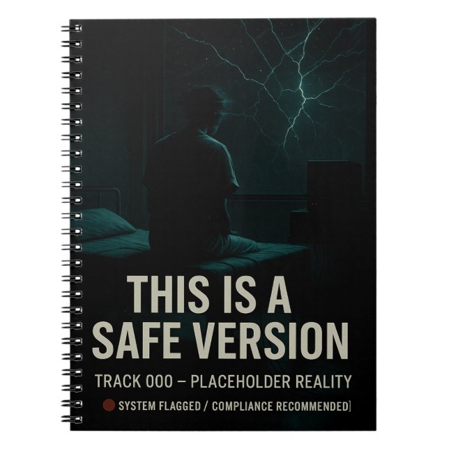 This Is a Safe Version - Track 000 Placeholder Notebook (Front)