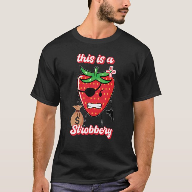 This is a strobbery costume T-Shirt (Front)