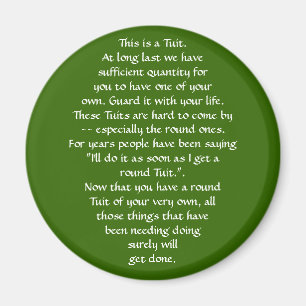This is a Tuit Magnet