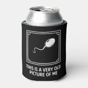This is a Very Old Picture of me Gag Funny Can Cooler