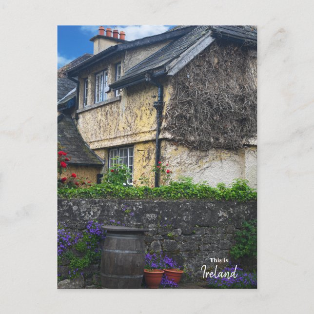 This is Adare Ireland Postcard (Front)