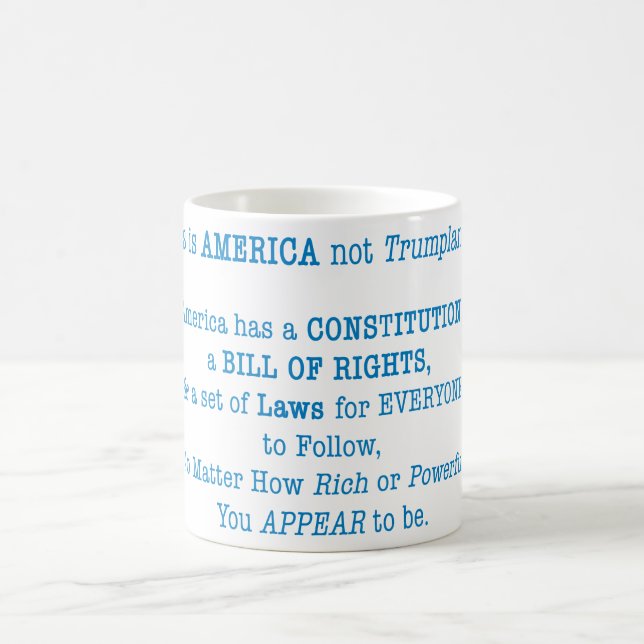 This is America Coffee Mug (Center)