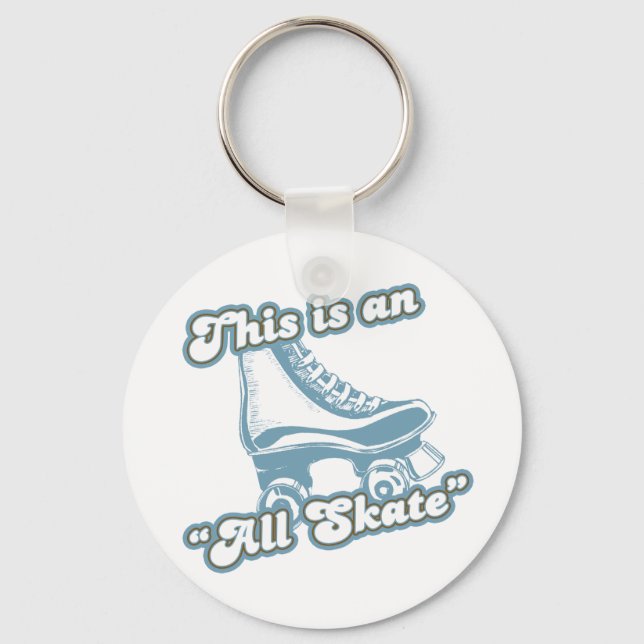 This is an All Skate Key Ring (Front)