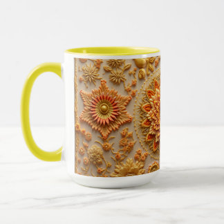 This is an embroidery pattern mugs