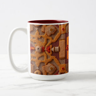 This is an embroidery pattern mugs