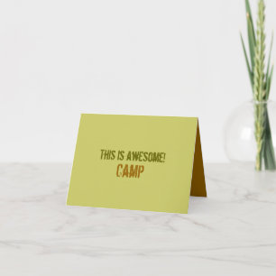 This is Awesome! Notecard