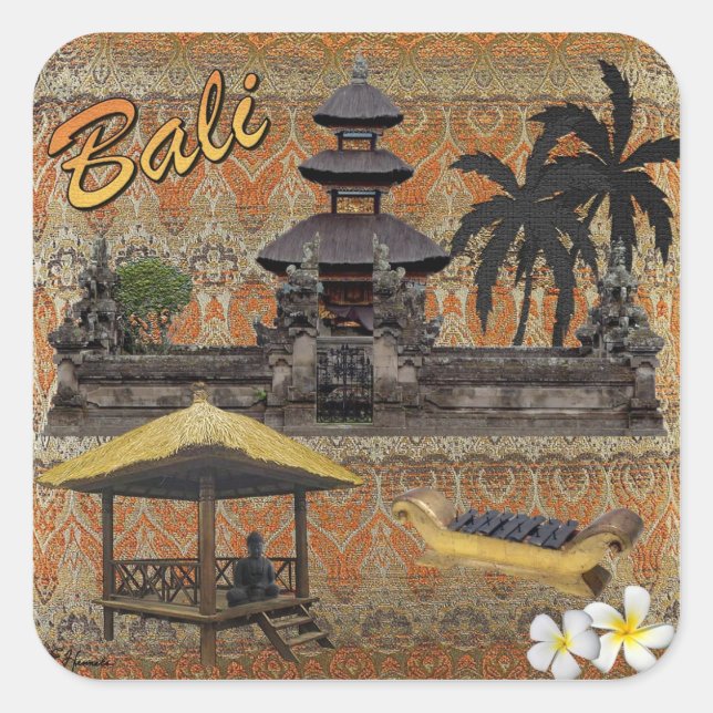 This Is Bali Square Sticker (Front)