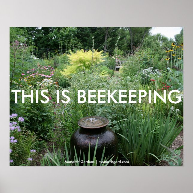 This is Beekeeping Poster (Front)