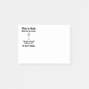 This is Bob Post-it Notes