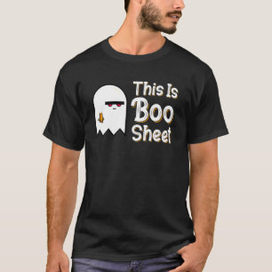 This Is Boo Sheet Funny Ghost Halloween Gift T-Shirt