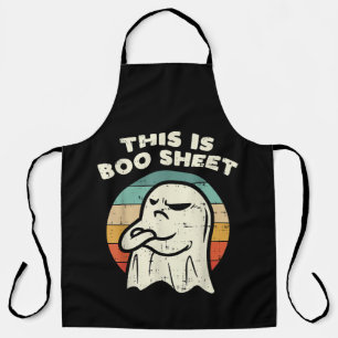 This Is Boo Sheet Ghost Apron