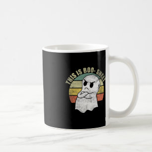 This is Boo-sheet Ghost Halloween Costume For Wome Coffee Mug