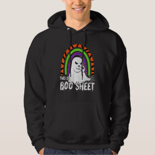 This is boo sheet ghost retro halloween costume me hoodie