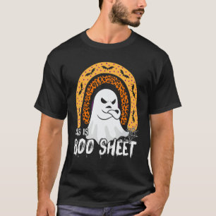 This is boo sheet ghost retro halloween costume me T-Shirt