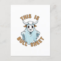 This is bull sheet - funny boo sheet