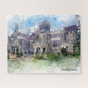 This is Casa Loma, Toronto, Canada  Jigsaw Puzzle