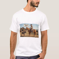 This Is Cowboy and Donkey Funny Graphic