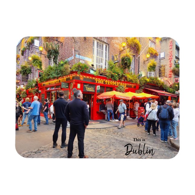 This is Dublin-Ireland Magnet (Horizontal)