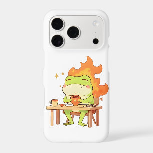 This Is Fine Frog Funny Kawaii Design