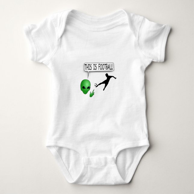 This Is Football Baby Bodysuit (Front)