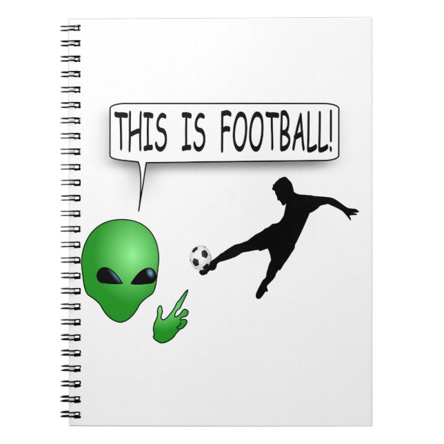 This Is Football Notebook (Front)