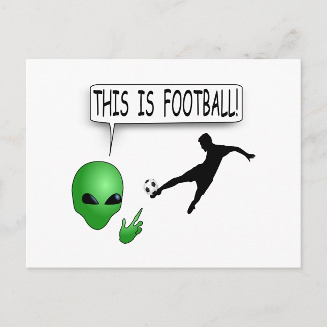 This Is Football Postcard (Front)