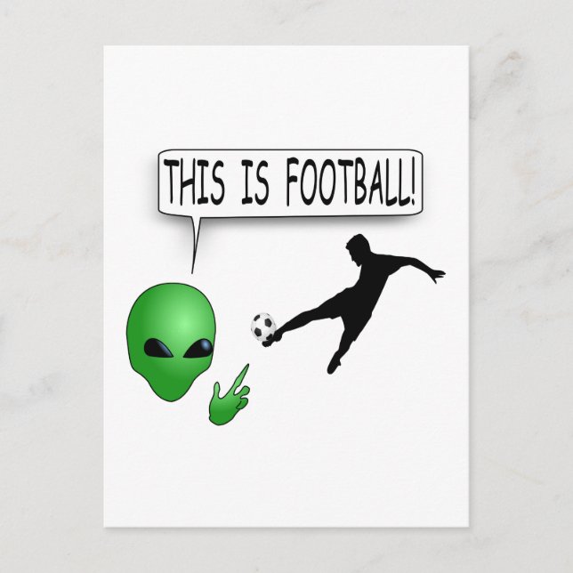 This Is Football Postcard (Front)