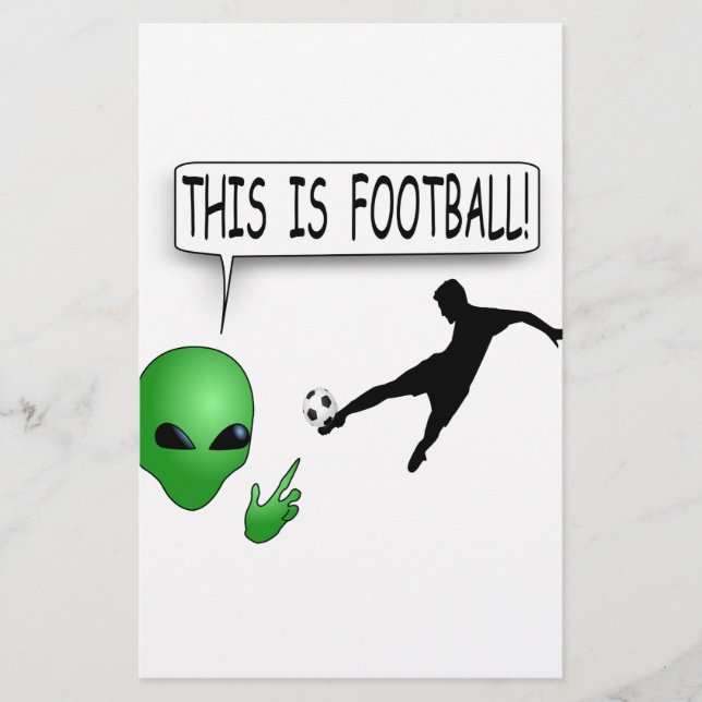 This Is Football Stationery (Front)