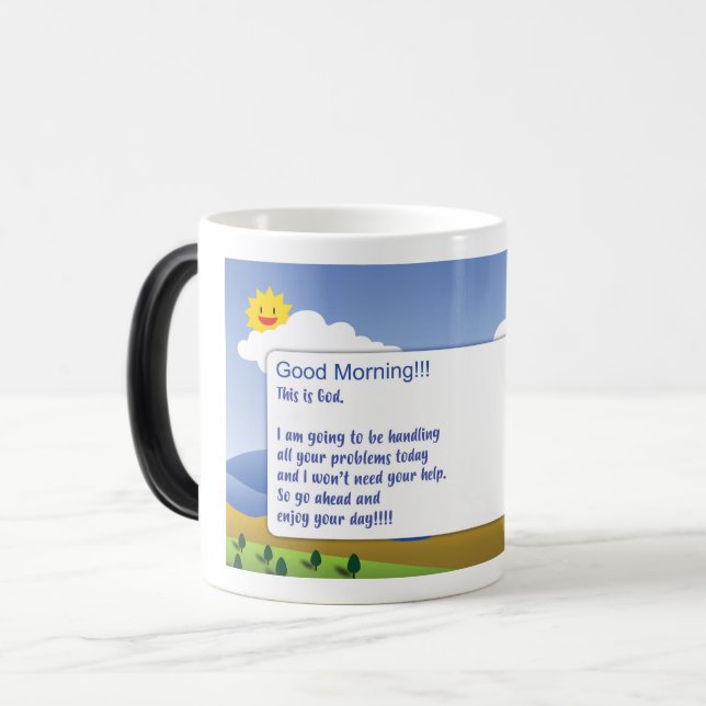 This is God Mug (Front Left)