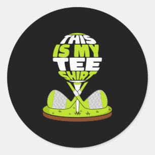 This is golf clothing golfer golfing legend golf classic round sticker
