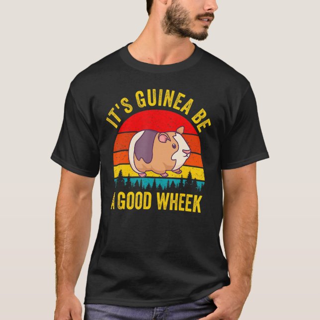 This Is Guinea Be A Good Guinea Pig Piggy T-Shirt (Front)
