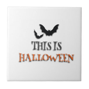 This Is Halloween Ceramic Tile