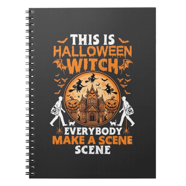 This is Halloween Notebook (Front)